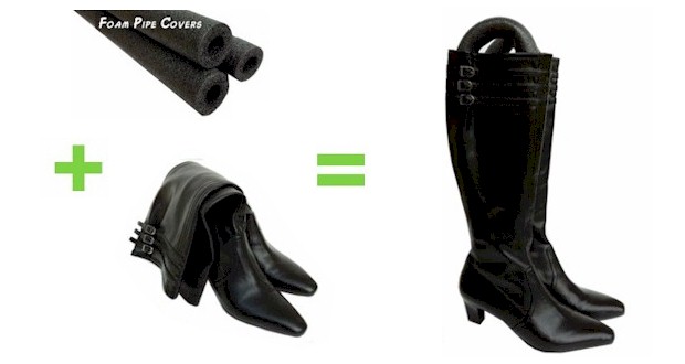 DIY Boot Supports to Keep Your Boots in Shape