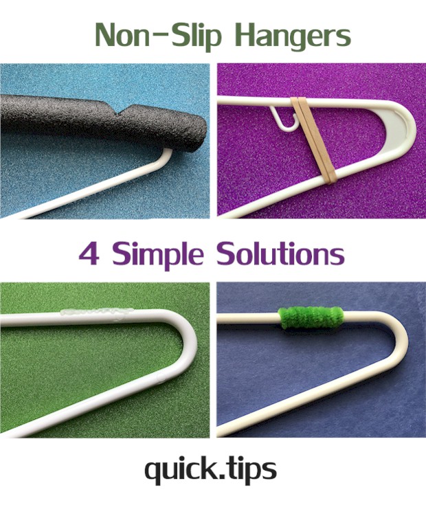 DIY Non-Slip Hangers, What's the Best Option? - Quick Tips