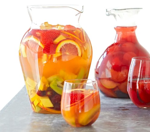 Tropical White Sangria